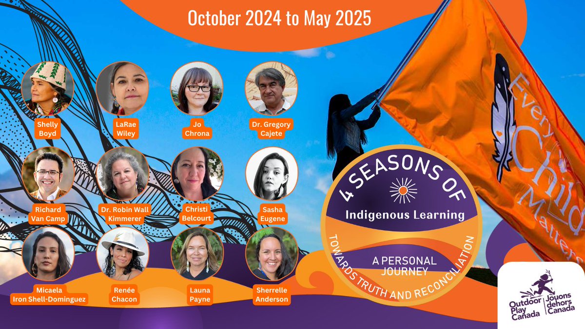 Our friends at the OLS are offering 4 Seasons of Indigenous Learning as an acknowledgement that authentically undertaking a personal learning journey towards Truth & Reconciliation takes all 4 seasons. Early bird registration is now open! More here: outdoorlearningstore.com/4-seasons/