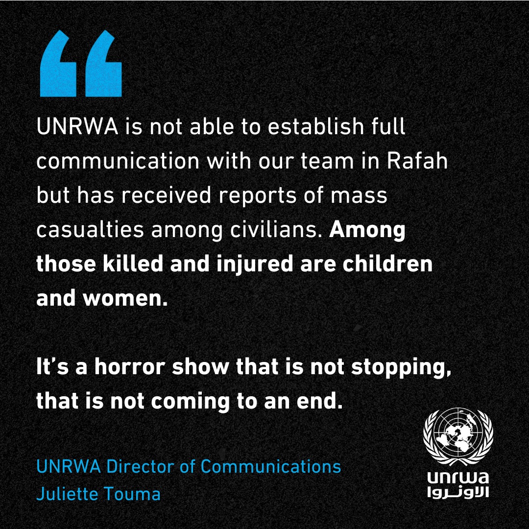 #Gaza has become hell on earth. Families continue to seek refuge, trying to escape war, but there is no such thing as a safe place in the Gaza Strip. No one is safe: not civilians, not aid workers, no one has been spared. We need a #CeasefireNow.