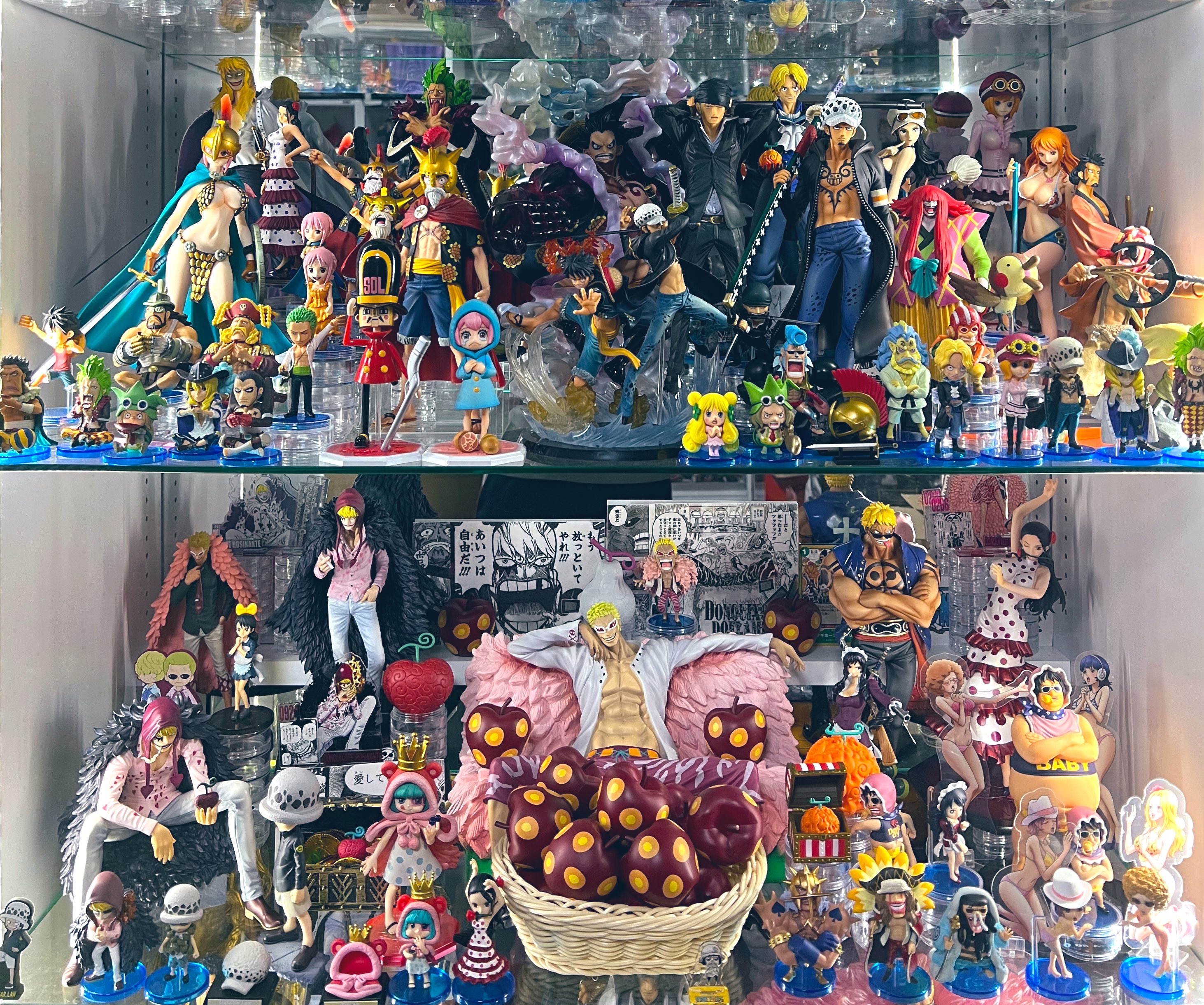ワンピース ドラゴンボールファミリー モネ ワーコレ フィギュア