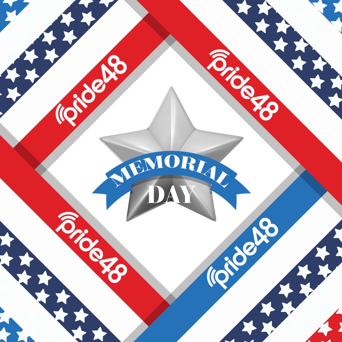 Pride48's tweet image. To all those who have served and sacrificed, we acknowledge your bravery and commitment, this Memorial Day and beyond. #Pride48