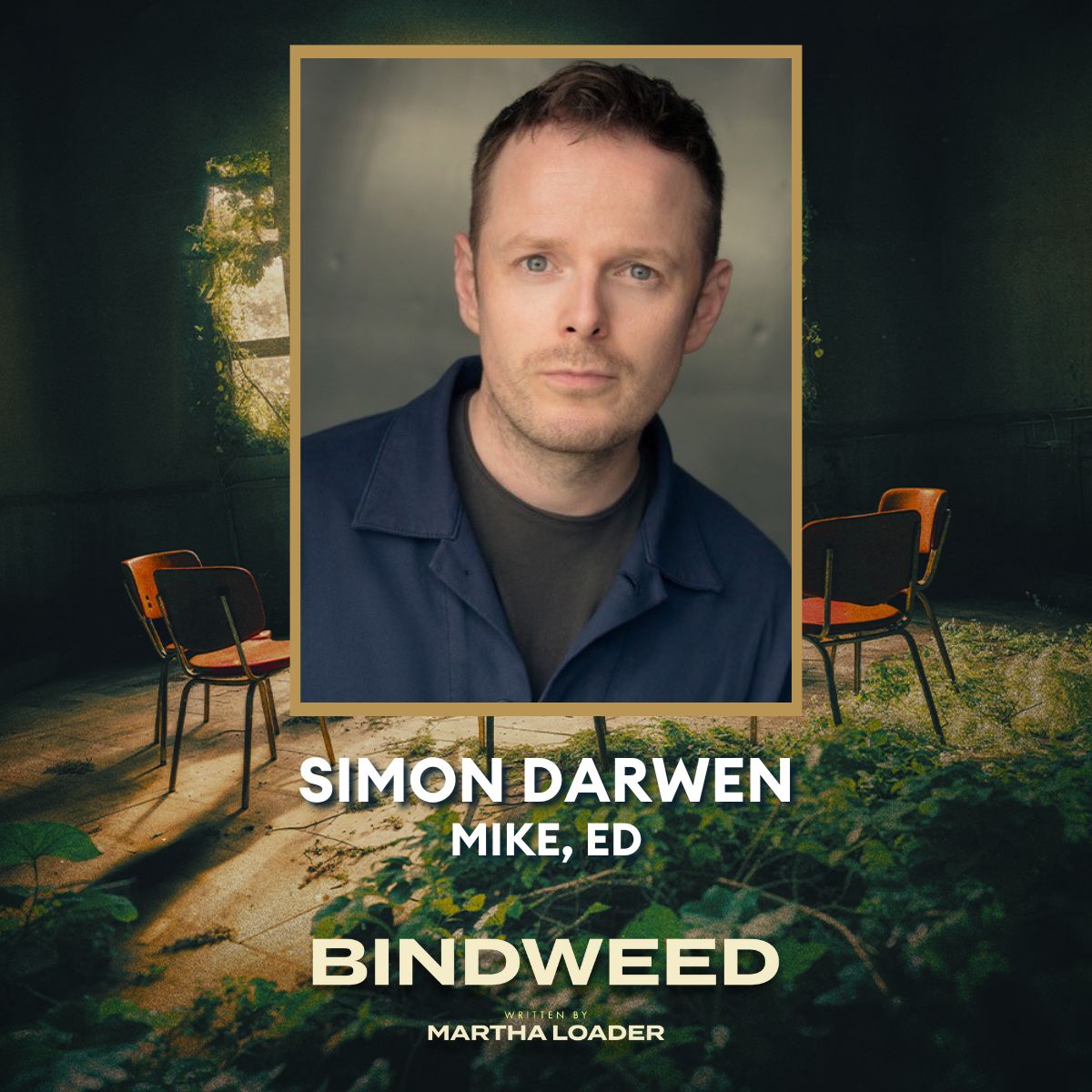 Also joining our #Bindweed cast is @Darwen88, playing Mike & Ed. Simon's previous acting credits include Of Mice and Men (Birmingham REP & Leeds Playhouse) and Mercury audiences will recognise him from our first Original 'Sirens' by Kenny Emson. Book now: buff.ly/4aHDjrW