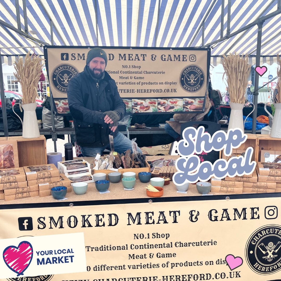 It's love your local market week! 

Share below what your favourite thing about Ludlow Market is 👇️

Come along and shop local and support our wonderful traders! 

#LYLMW2024 #LYLM #LYLMW #loveludlow #visitludlow #visitshropshire #Ludlowmarket