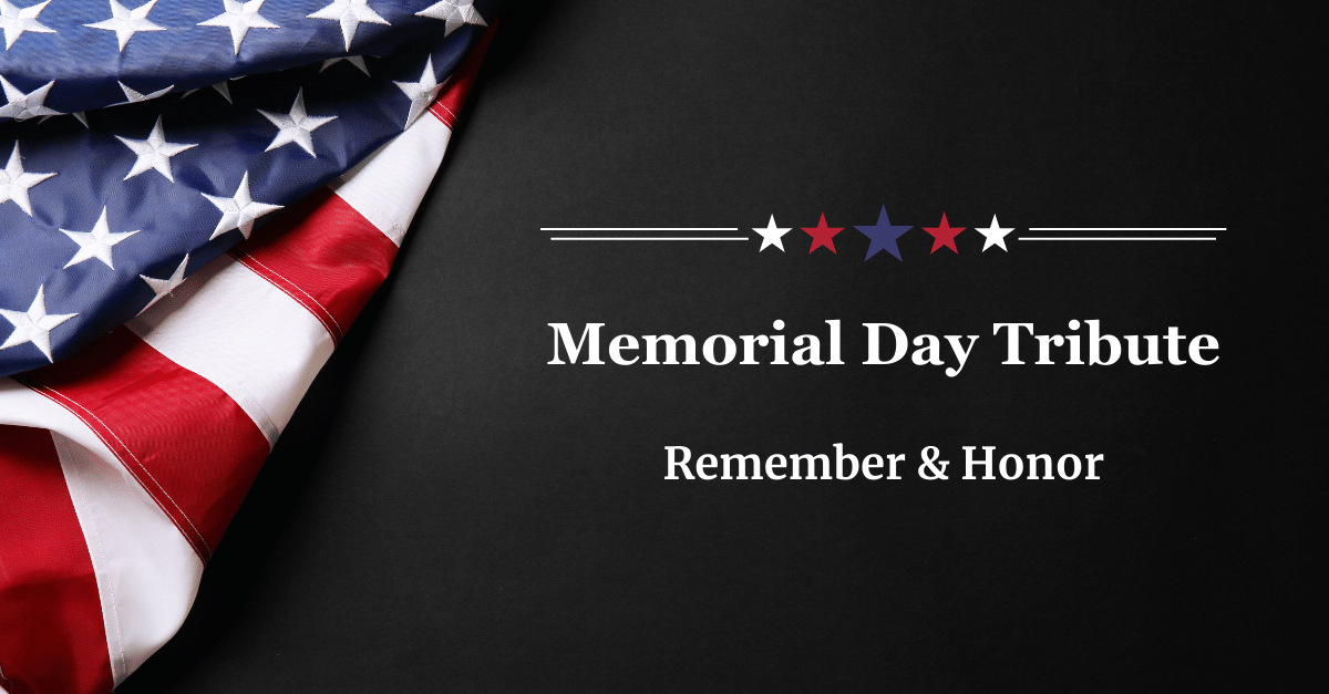 This Memorial Day, we honor our fallen heroes who made the ultimate sacrifice for our country. Let's reflect on their legacy and uphold the values they fought for us.