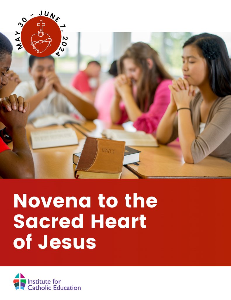 Hey #CatholicEd our Novena to the Sacred Heart of Jesus begins this week with a Day of Preparation on Wednesday, May 29th! Let's pray together for 9 days leading to the Solemnity of the Most Sacred Heart of Jesus.🙏🏻 Details at: iceont.ca/novena/