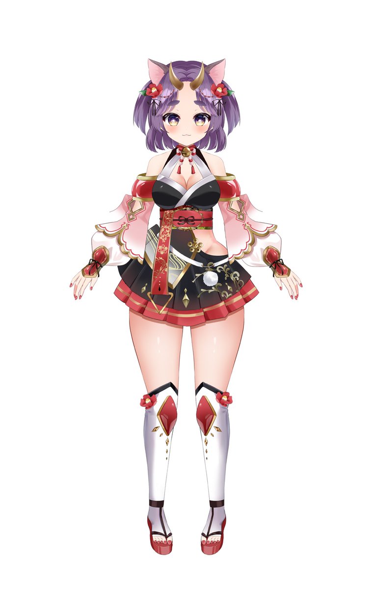 【お知らせ】
ねこ武者(@ nekomusyanyan )様のお仕立てとお色直しを担当させて頂きました〜！！！
個人的 ポイントは太ももと腰部分です💕🐈
麻雀好きな方もそうでない方も、どうぞ宜しくお願いします〜！