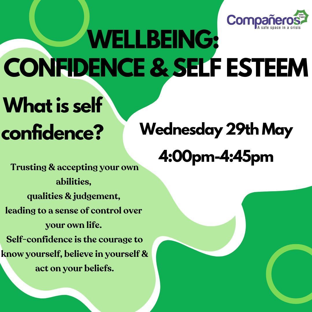 This week we have a session based around building confidence and self-esteem. Any of our members are able to access this session! If you feel you would benefit from this, please come along 😀 #creativerecovery #mentalhealth #crisiscafe