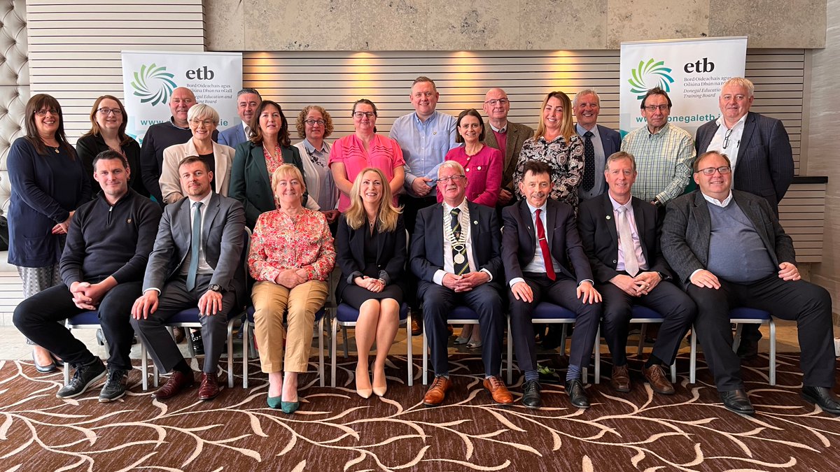 Our current Board met for the last time today. We thank them for their support, oversight, governance and hard work over the last five years. Best wishes to those who are seeking re-election on 7 June. 
#WeAreDonegalETB #IsMuidETBDhúnnanGall