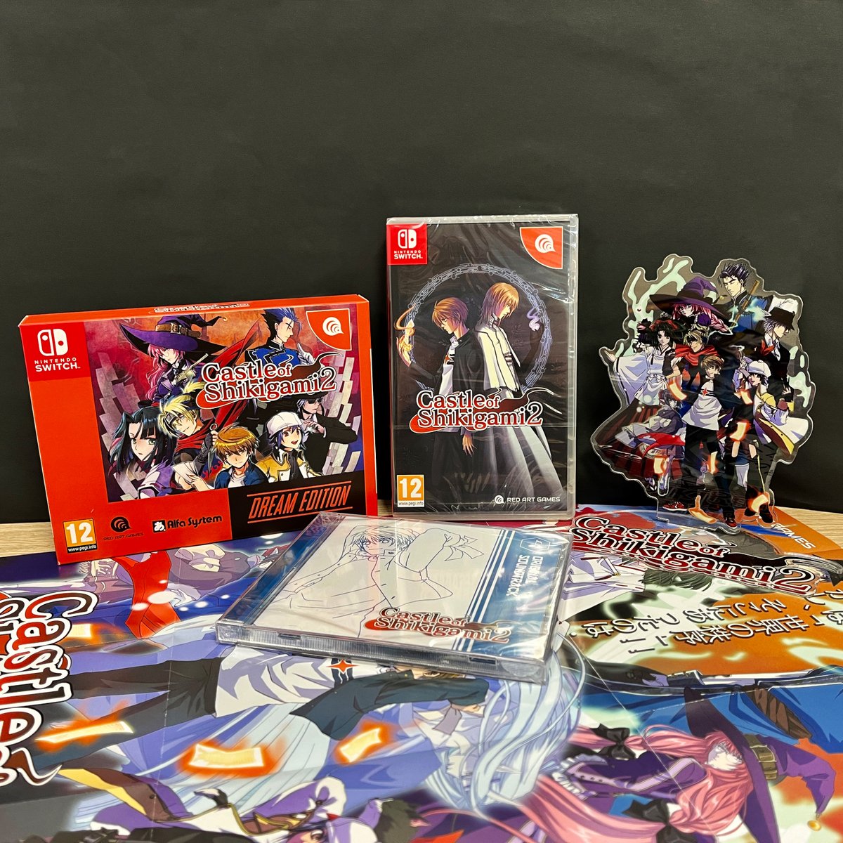 RedArtGames's tweet image. CASTLE OF SHIKIGAMI 2 GIVEAWAY 🌟 | Get a chance to win the Dream Edition 🎮😍

➡️ How to participate: 
- RT this tweet
- Follow @RedArtGames

Ends on May 30, good luck 💪