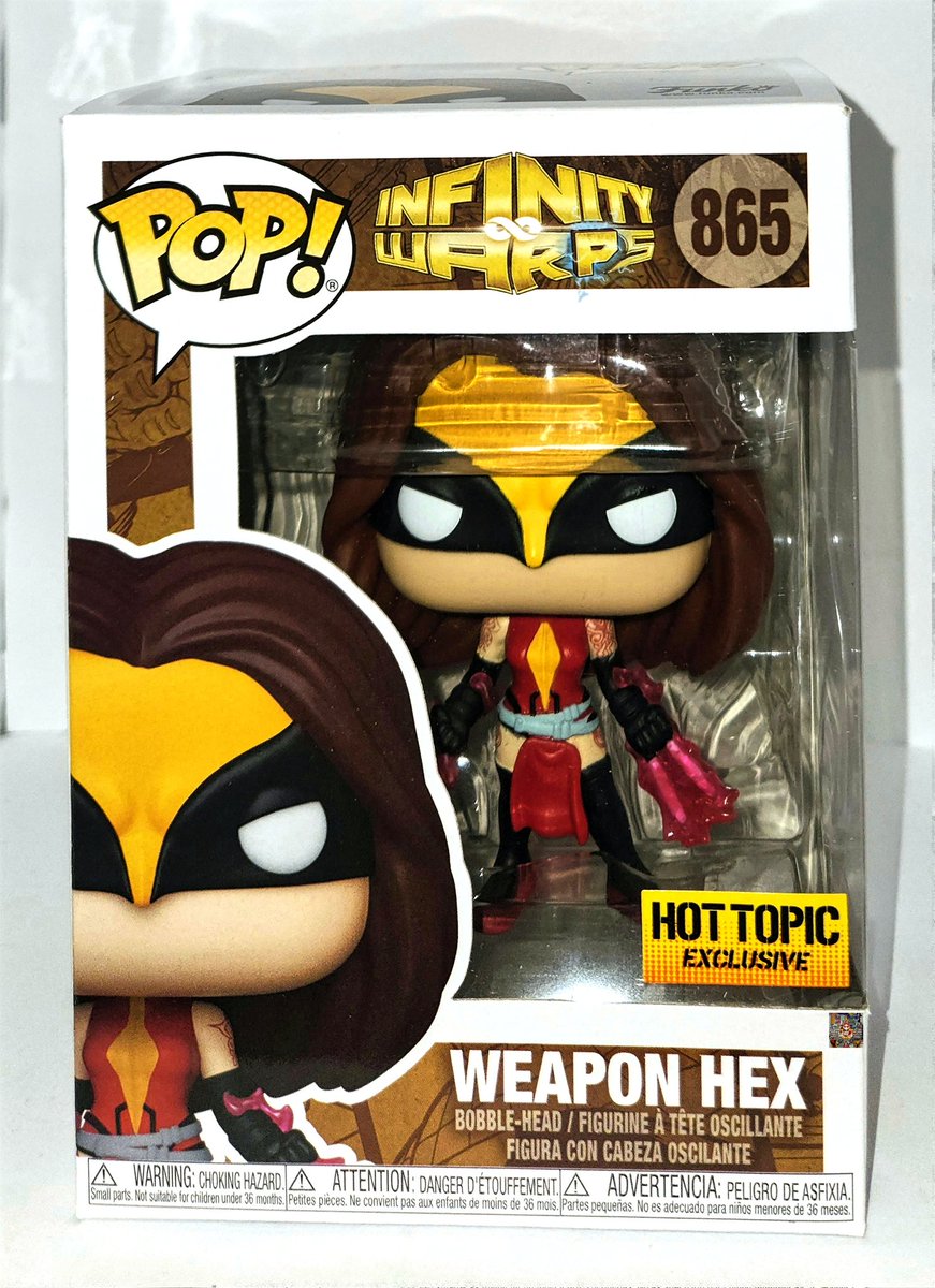 Good morning, #FunkoFamily! Have medical to-dos this AM😮‍💨but, keepin' positive🤞! Sending🫶to all! #MarvelMonday📬🤙 Weapon Hex is here!❌️🔮 Until the Groot/Scarlet Witch drops(Lol), this is the last Wanda related Pop we needed🙌 Keeping the collection complete🤟 #FunkoPop