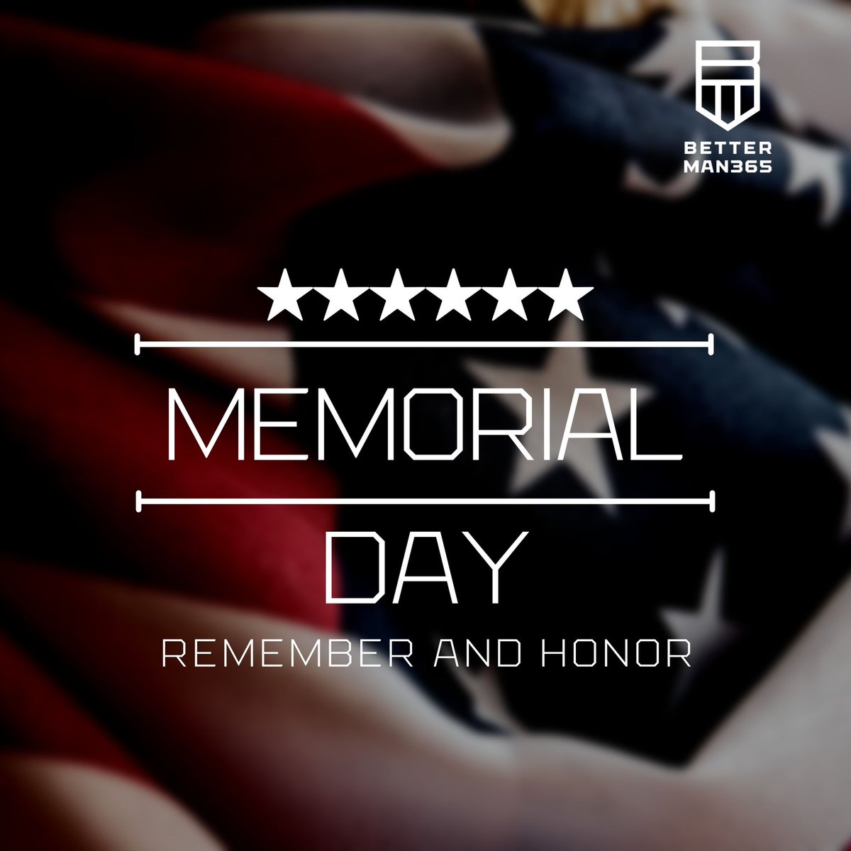 This Memorial Day, we remember and honor the heroes who made the ultimate sacrifice for our freedom. Join us in paying tribute and reflecting on their courage. #MemorialDay  #HonorTheFallen #RememberingHeroes #BetterMan365