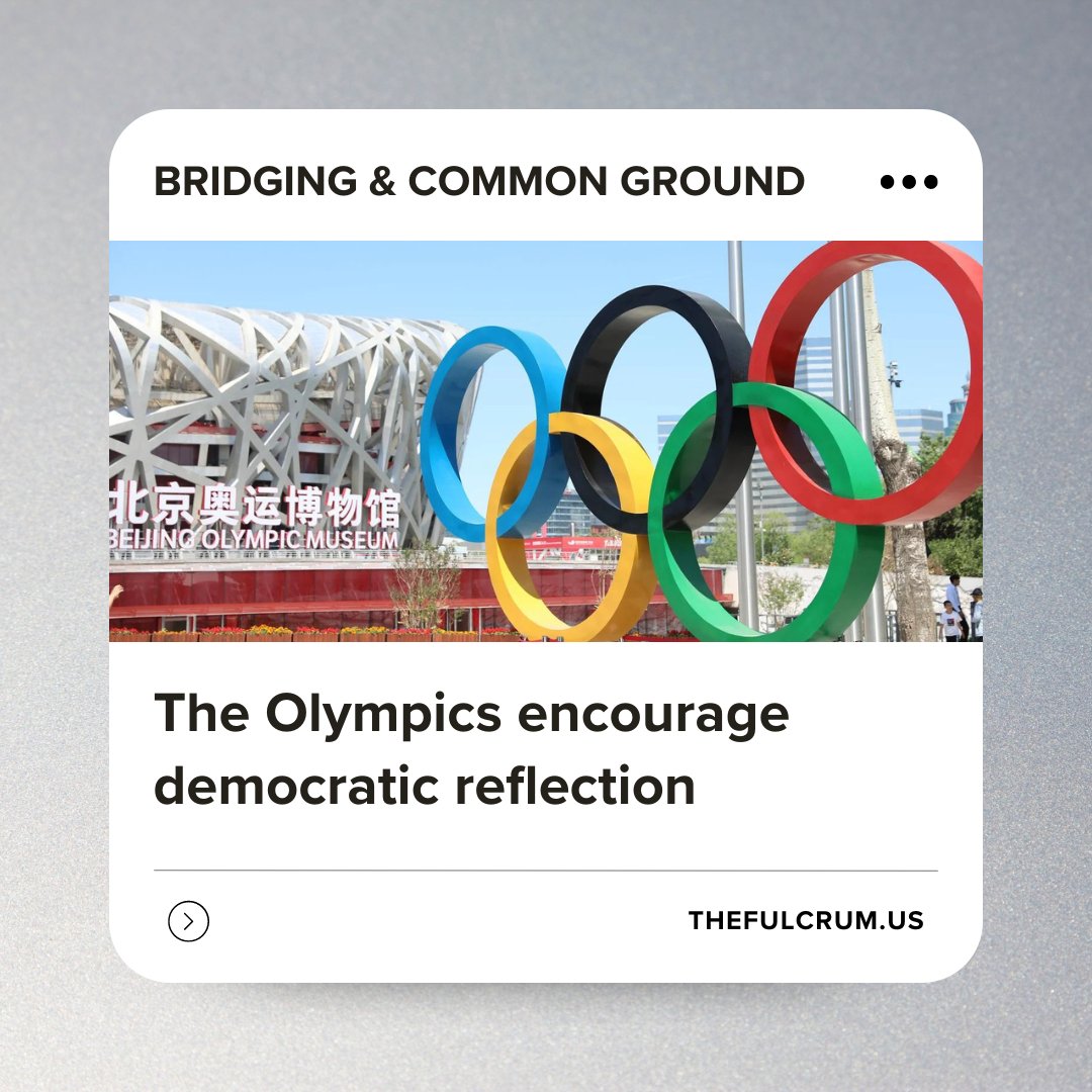 How can we make sure the Olympics live up to their potential? Some changes could make the event inspire and unite. Read more: loom.ly/SJ0gNmw #thefulcrum #citizenconnect #olympics #olympics2024