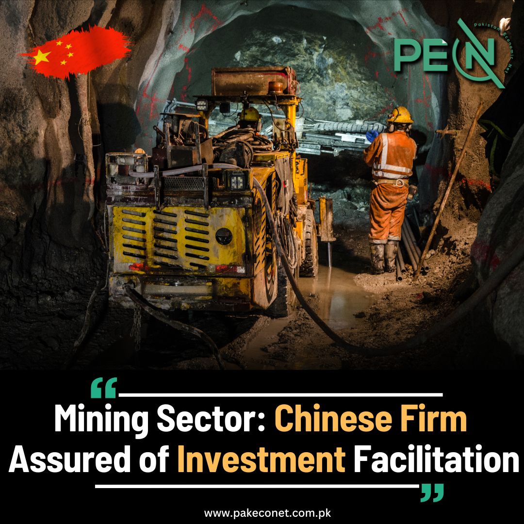 The Special Investment Facilitation Council @sifcpakistan apex committee assured a Chinese firm of providing facilitation for investment in the mining sector. Read More: pakeconet.com.pk/story/118130/m…