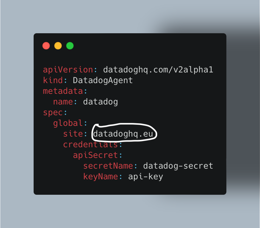 JTaurus19's tweet photo. Add a "site" parameter to the YAML configuration. It's especially relevant for EU users. https://t.co/AP99nCuYlc