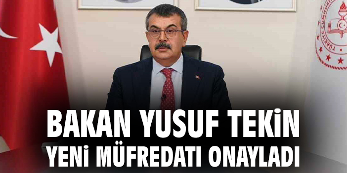 Bakan Yusuf Tekin yeni müfredatı onayladı medyaege.com.tr/bakan-yusuf-te… 
#YusufTekin
 #MEB 
#yenimüfredat