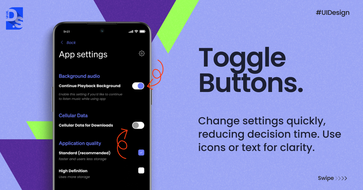 design__studio's tweet image. Explore the World of UI Buttons
.
.
.
.
#learnuiux #uidesigntips #uiuxdesigns #uibuttons #designstudiouiux