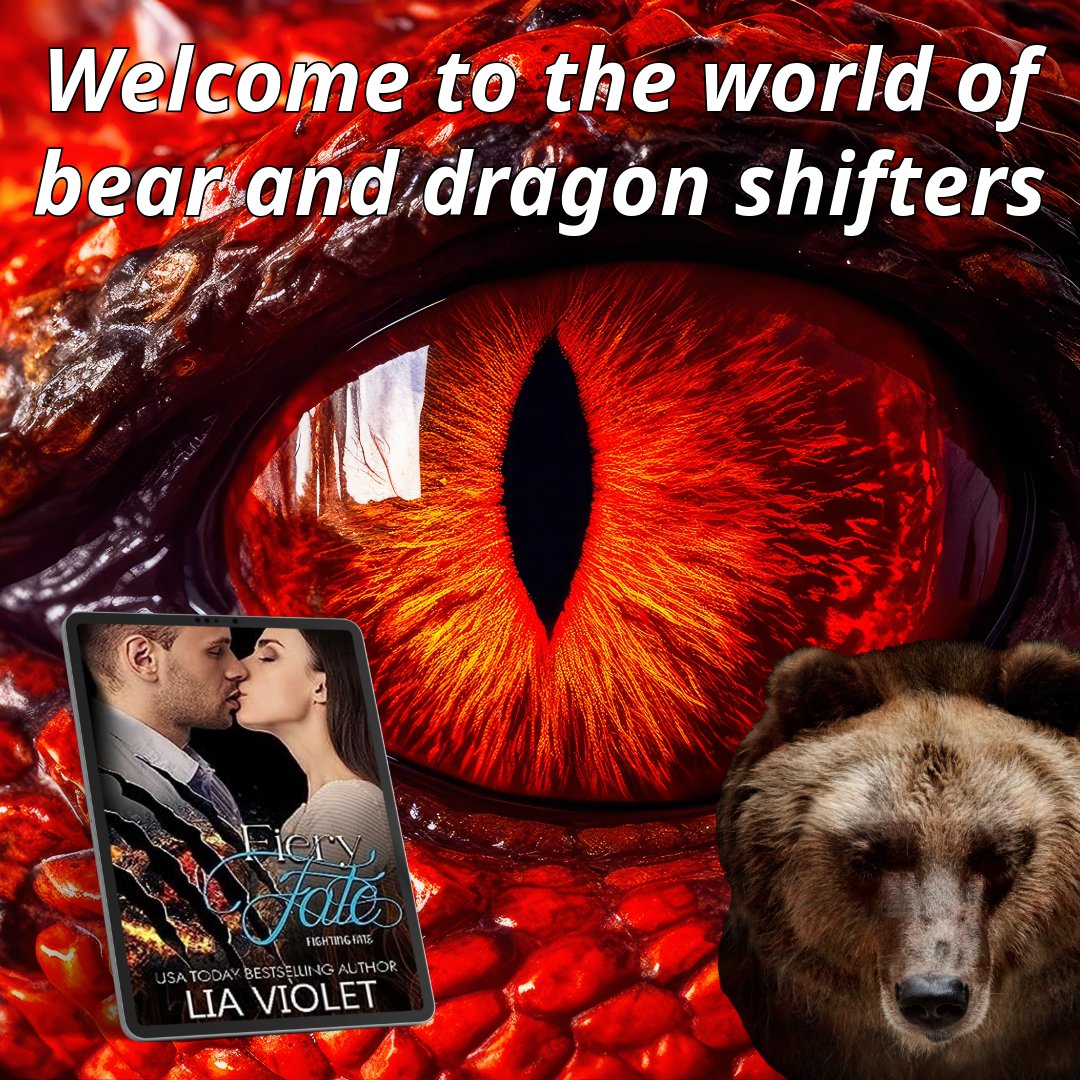 amazon.com/Fiery-Fate-Fig… Welcome to the world of bear and dragon shifters Fiery Fate Lia Violet Kindle Unlimited Part of: Fighting Fate (19 books) #liaviolet #paranormal #shifter