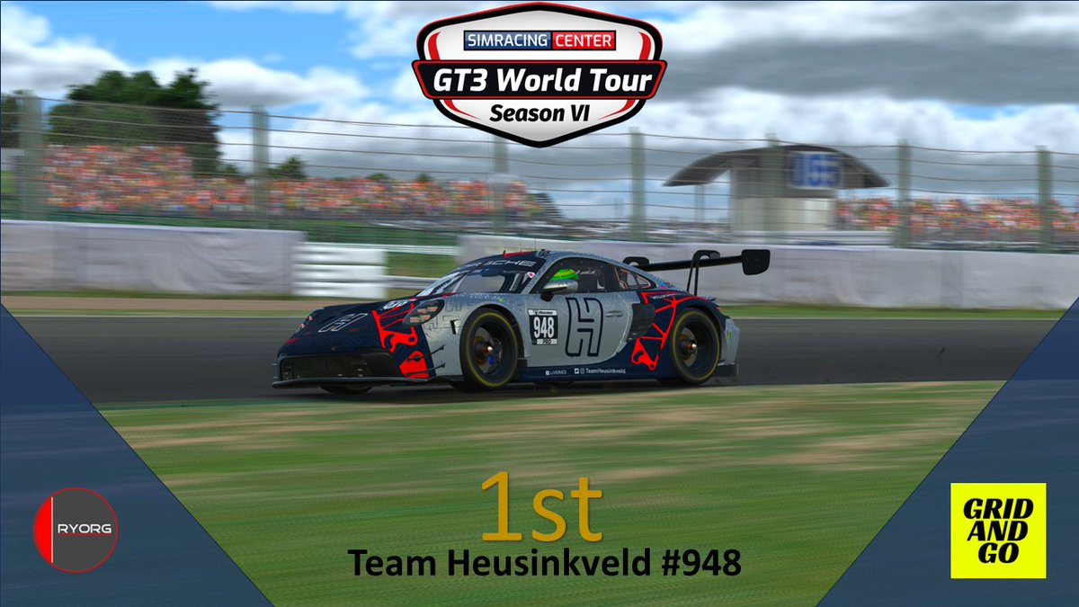 Team Heusinkveld (@teamheusinkveld) on Twitter photo We are champions of the <a href="/SimracingCenter/">Simracing.Center</a> GT3 World Tour Season VI ๐๐
P4 would have been enough at the finale in Suzuka, but our GT3 crew got another ๐ฅ and secured the 3rd title in a row ๐
Thanks to the SRC for another great season!
<a href="/HeusinkveldEng/">Heusinkveld</a> We are champions of the <a href="/SimracingCenter/">Simracing.Center</a> GT3 World Tour Season VI ๐๐
P4 would have been enough at the finale in Suzuka, but our GT3 crew got another ๐ฅ and secured the 3rd title in a row ๐
Thanks to the SRC for another great season!
<a href="/HeusinkveldEng/">Heusinkveld</a>