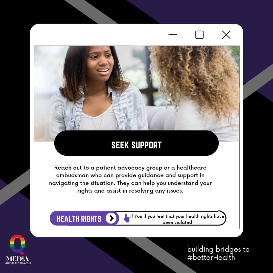 #BuildingBridges to a #BetterHealth 
Seeking support is not a sign of weakness, but a brave  towards reclaiming your #HealthRights. from allies, organizations, or professionals. You are not alone, and together, we can challenge and overcome violations of our rights to health