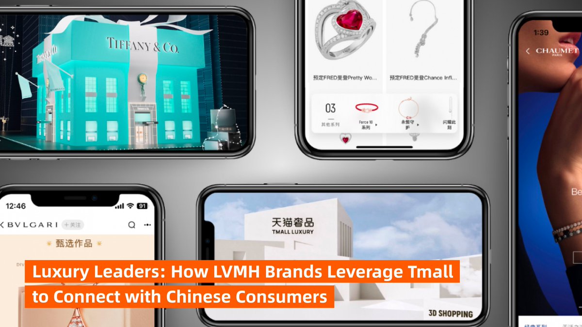 Tmall’s Luxury Pavilion helps LVMH Maisons tap into China’s rising luxury market. With the data-driven insights, brands can craft personalized customer journeys and elevate consumers' virtual shopping experiences. Learn more: alizila.com/luxury-leaders… #Tmall #LVMH