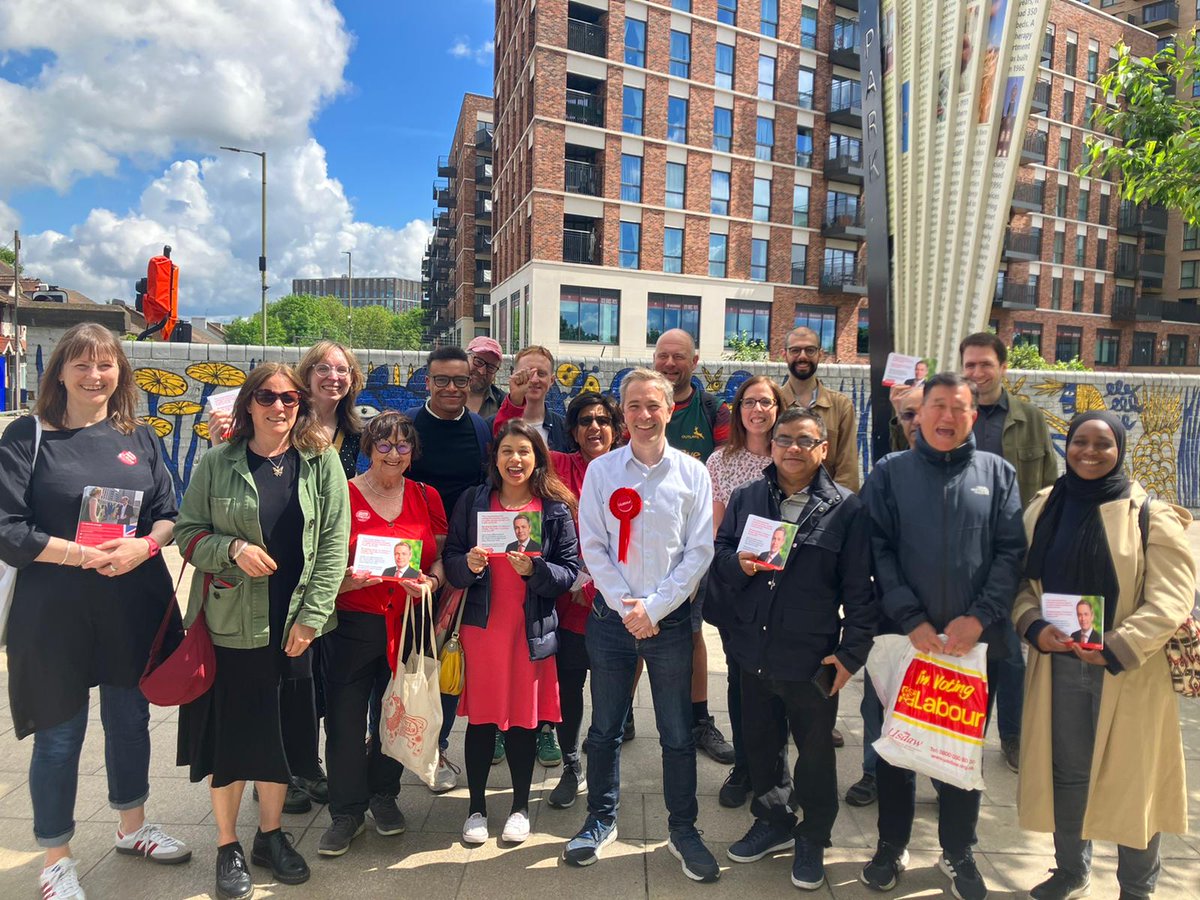 If you have any free time in the next six weeks, I urge all @UKLabour activists to head to Hendon and support our wonderful candidate @DavidPintoD. We absolutely need to win marginal seats like Hendon to secure a Labour Government and get @Keir_Starmer in No.10!