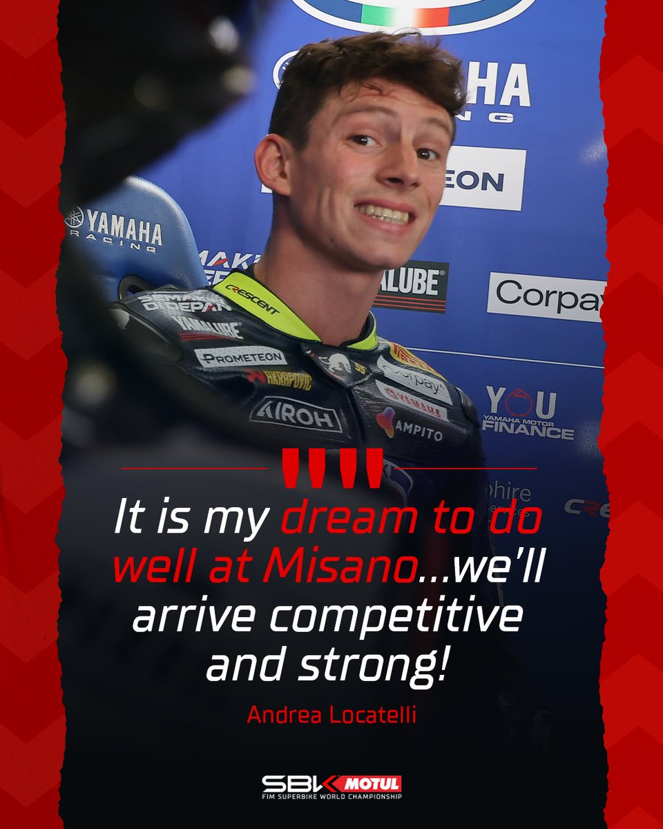 Home-hero already dreaming BIG! ✨ Just a few weeks until we're finally back on track for the fourth Round of the 2024 campaign, and #LokaNotOnX seems to have big hopes for his first home-round of the year 🏆👉 bit.ly/4bpjAOJ #WorldSBK