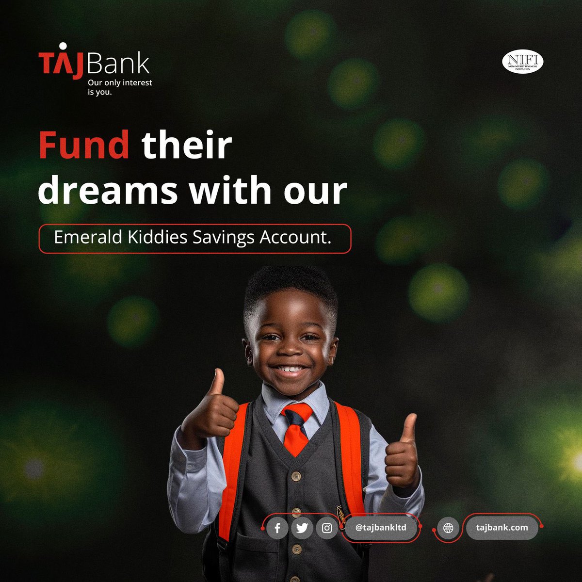 HAPPY CHILDREN’s DAY. From all of us @TAJBankLtd