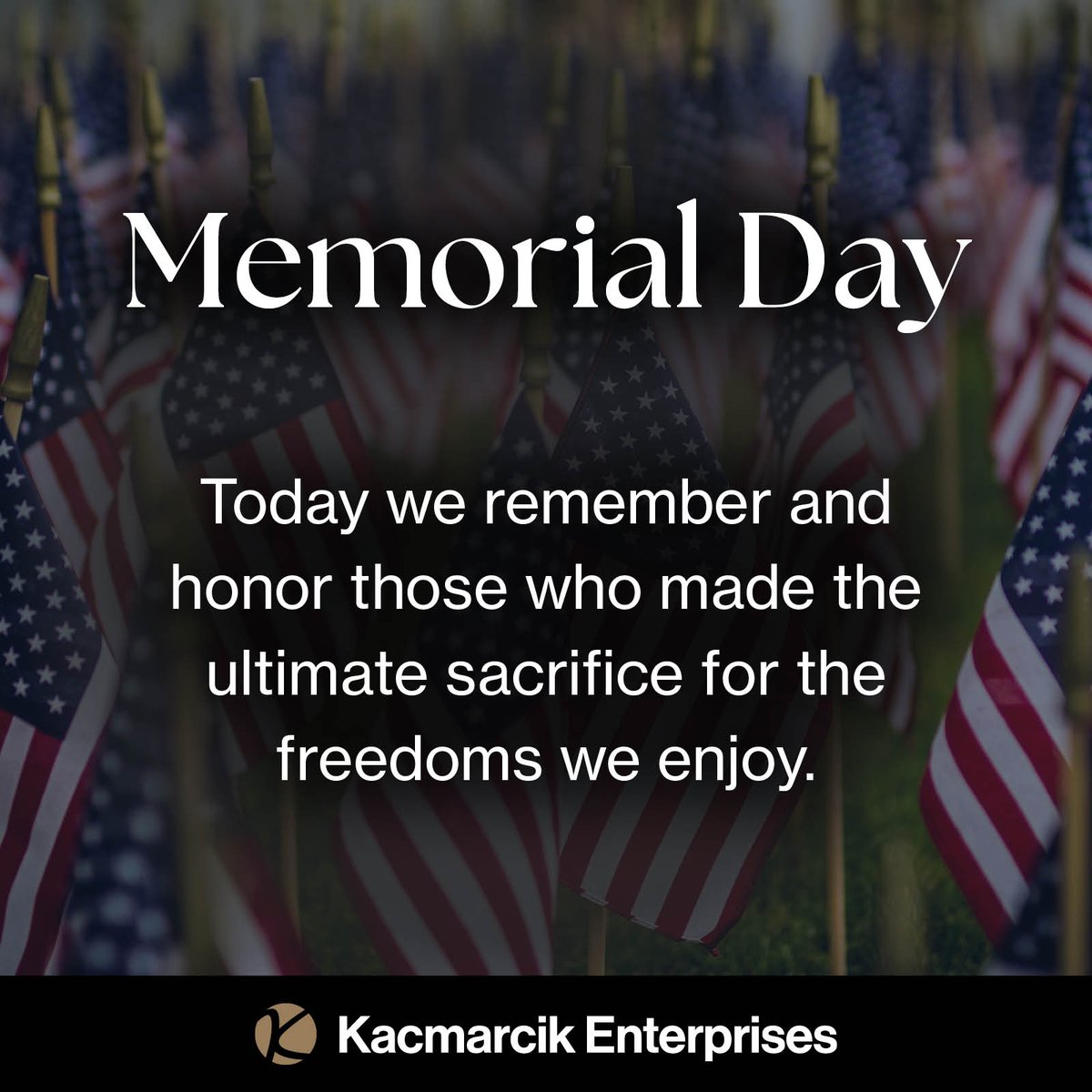 Reflect. Honor. Uplift. 🇺🇸 🙏

#MemorialDay