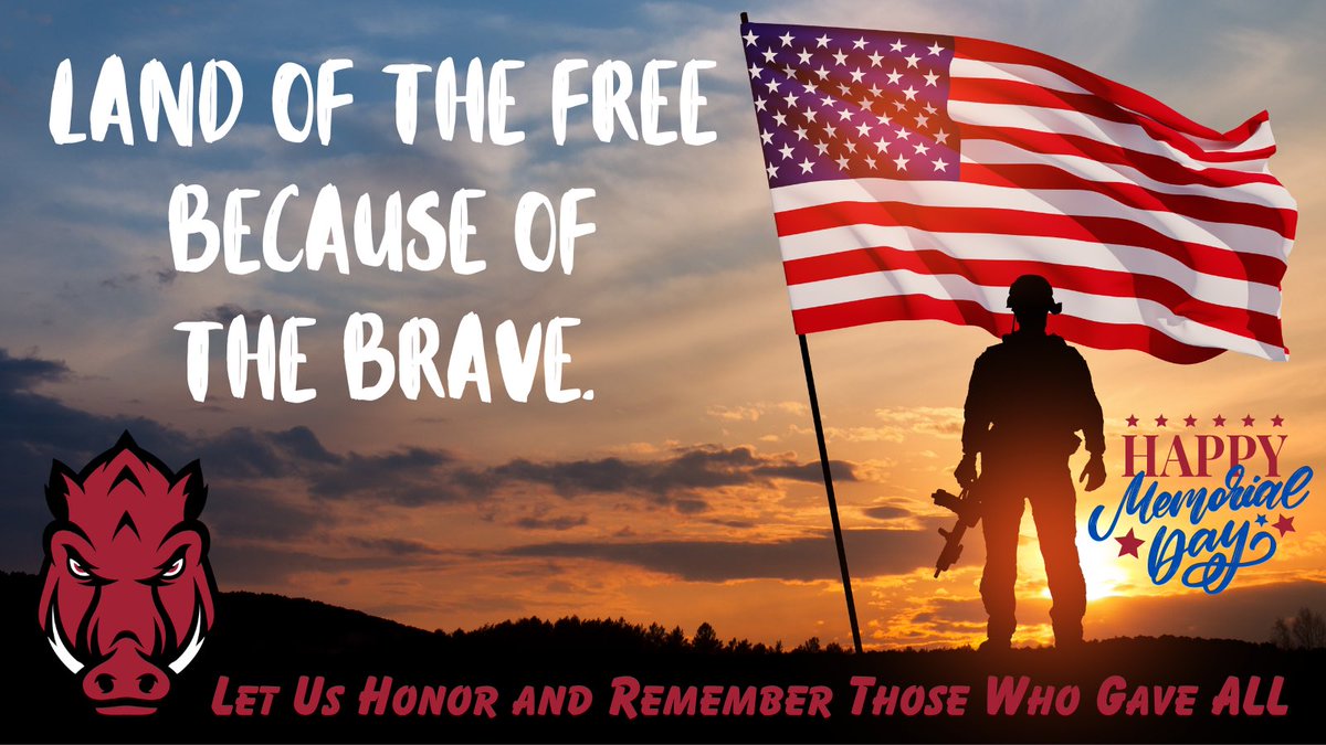 In memory of many. In honor of all. Thank you. Your bravery and service will never be forgotten. #MemorialDay