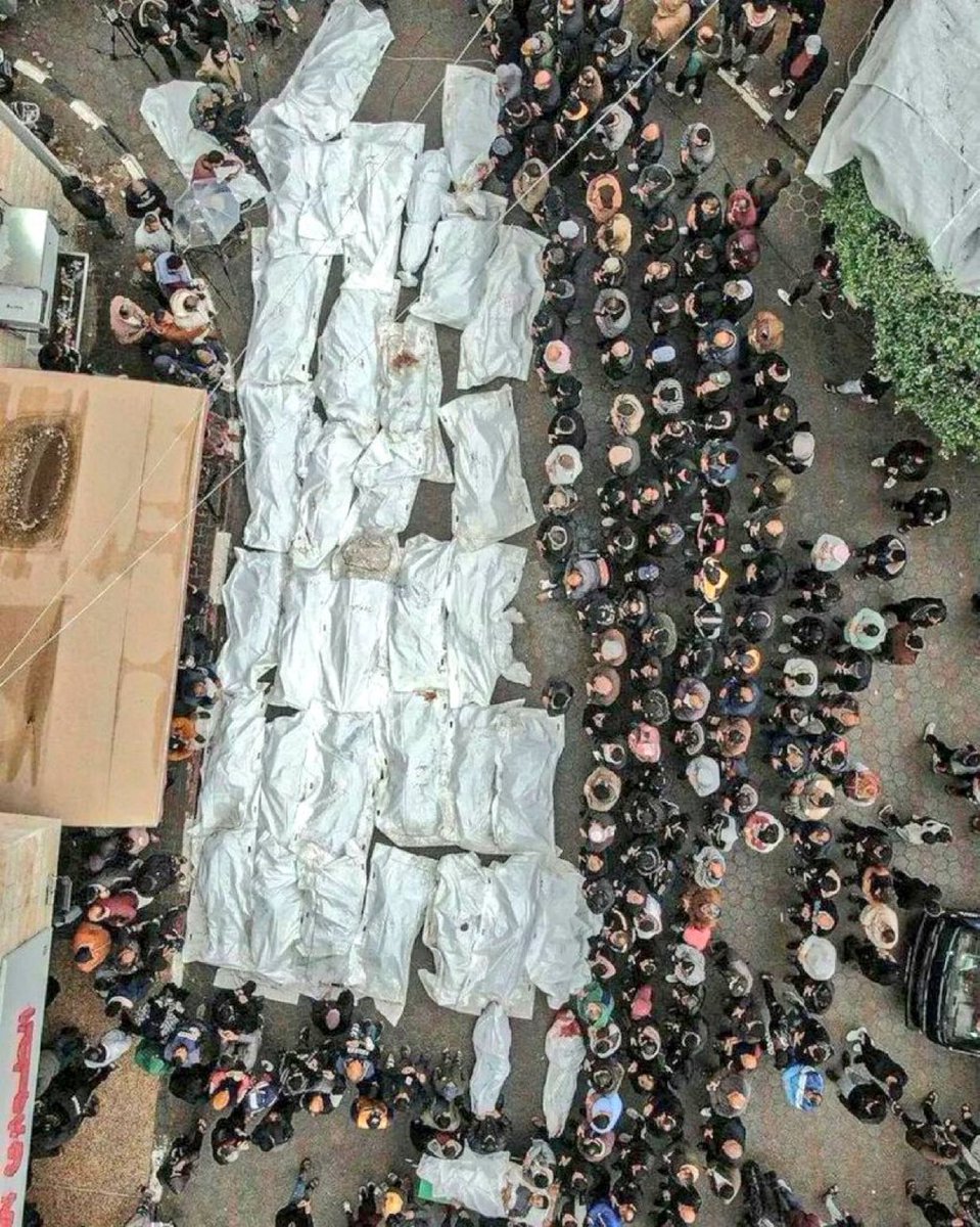 (وَلَا تَحْسَبَنَّ اللَّهَ غَافِلًا عَمَّا يَعْمَلُ الظَّالِمُونَ إِنَّمَا يُؤَخِّرُهُمْ لِيَوْمٍ تَشْخَصُ فِيهِ الْأَبْصَارُ.)
 
#مجزرة_رفح