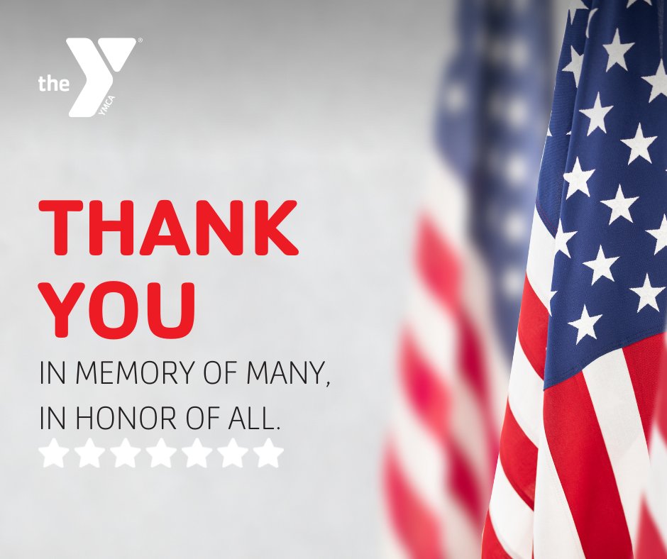 In memory of many, in honor of all. On this Memorial Day, we express our gratitude and say thank you. #MemorialDay