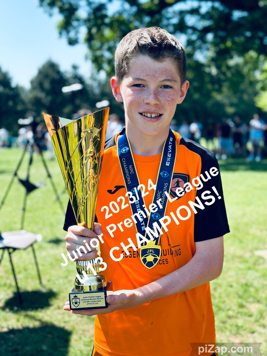 MathewGriffin76's tweet photo. A great end to the 2023/24 season for Harry G…@JPProFootball u13 Winners of the 2024 Hageland Tournament in Belgium involving 24 teams from across Europe. Not forgetting winning the London Junior Premier League @jpluk @AshlynsPE https://t.co/bsBxQuvZvE