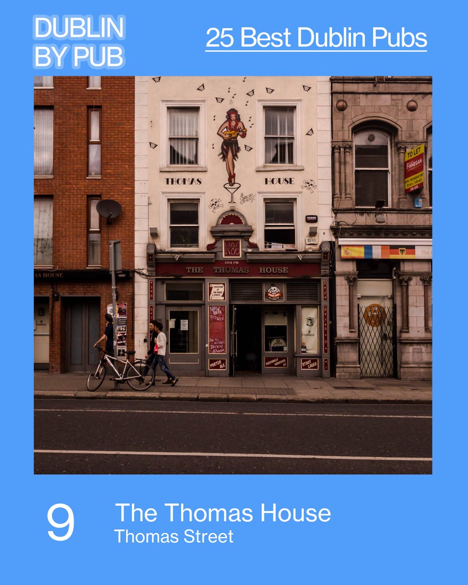 dublinbypub's tweet photo. 9. The Thomas House - Thomas Street #25BestDublinPubs https://t.co/pR55UUndAm