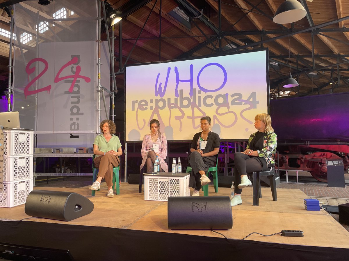 Amadeu Antonio Stiftung (@amadeuantonio) on Twitter photo Bei der Podiumsdiskussion „Fake Smile – wie #Antifeminismus die Demokratie angreift“ auf der <a href="/republica/">re:publica</a> diskutieren unsere Kollegin <a href="/JudithRahner/">Ju Ra</a>, @alicehasters, <a href="/Shurjoka/">angry intersec radfem 🇵🇸</a> & Emily Thomey über die gewaltvollen Auswirkungen von Antifeminismus. Bei der Podiumsdiskussion „Fake Smile – wie #Antifeminismus die Demokratie angreift“ auf der <a href="/republica/">re:publica</a> diskutieren unsere Kollegin <a href="/JudithRahner/">Ju Ra</a>, @alicehasters, <a href="/Shurjoka/">angry intersec radfem 🇵🇸</a> & Emily Thomey über die gewaltvollen Auswirkungen von Antifeminismus.