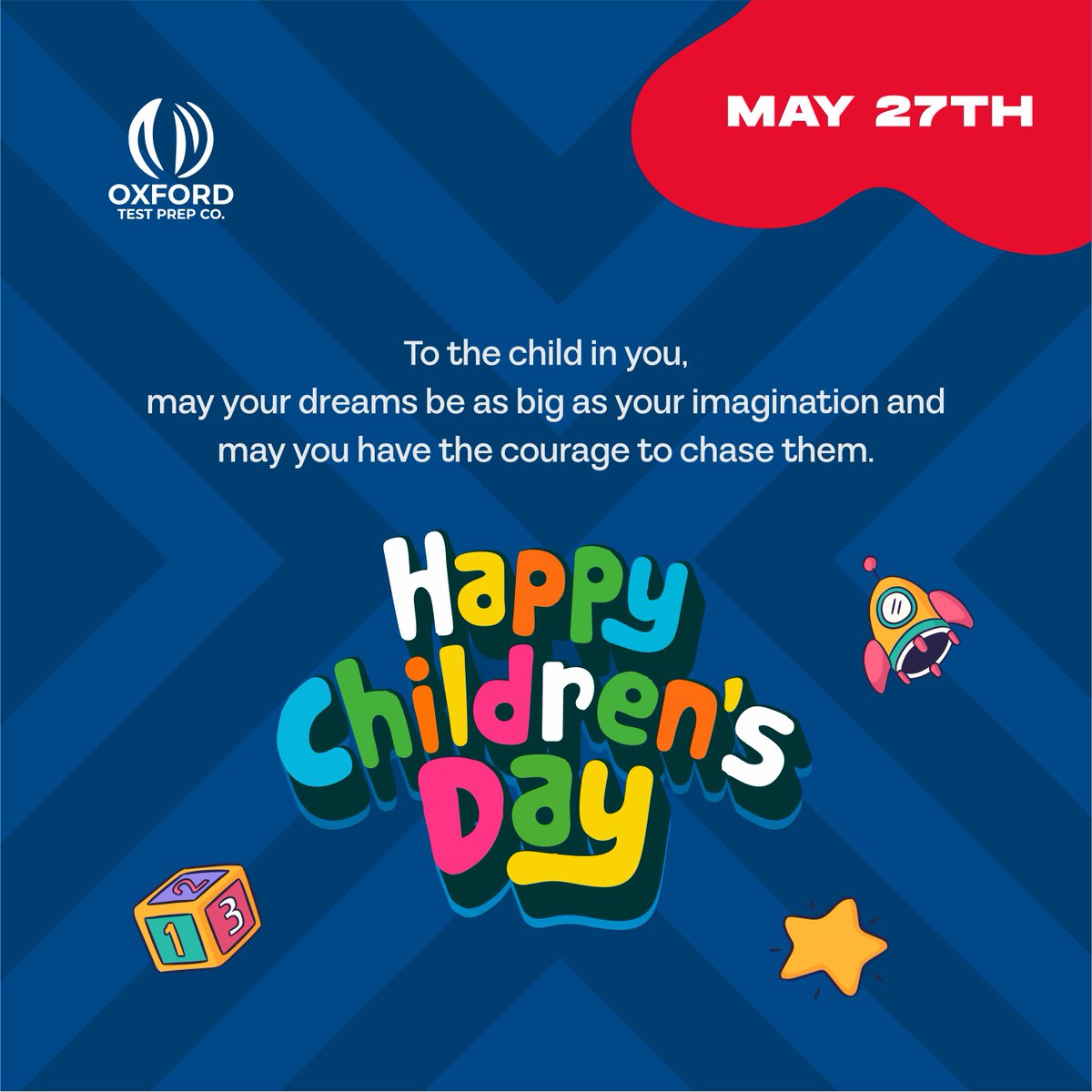 Happy Children's Day to You!!!!

Always keep the inner child in you alive

#OTPC #IELTS #SAt #ACT #TOEfl #internationalstudent #studyabroad #studyinCANADA2024 #studyinuk #studyinusa