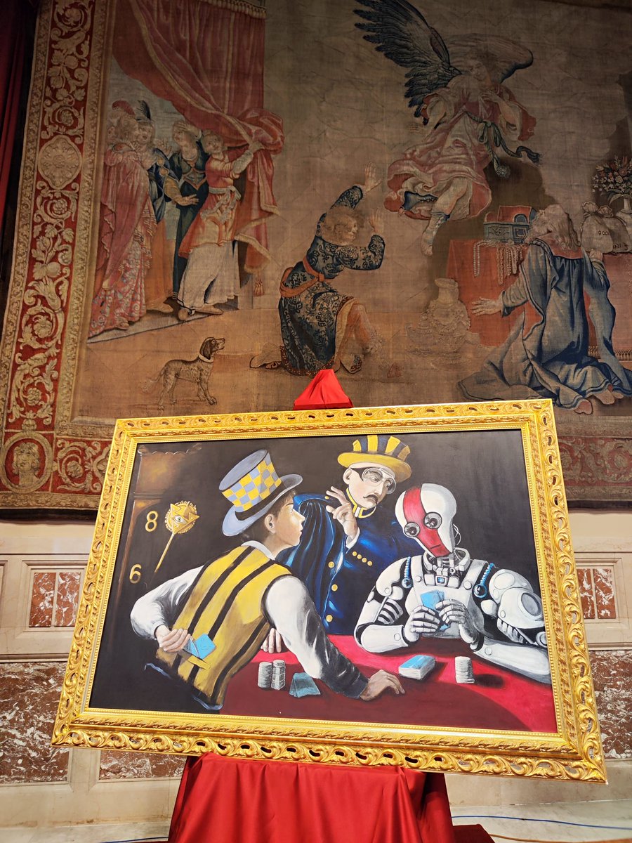 ARTE – Con la presentazione alla Camera dei Deputati di “Ex Machina”, l’artista Spina.Police lancia il Transumanismo    tusciaeventi.it/2024/05/arte-c…

<a href="/Montecitorio/">Camera dei deputati</a> <a href="/Rai_Arte/">Rai Arte</a> <a href="/ARTEit/">arteit</a> <a href="/SkyArte/">skyarte</a> <a href="/giornaledellArt/">Il Giornale dell'Arte</a>