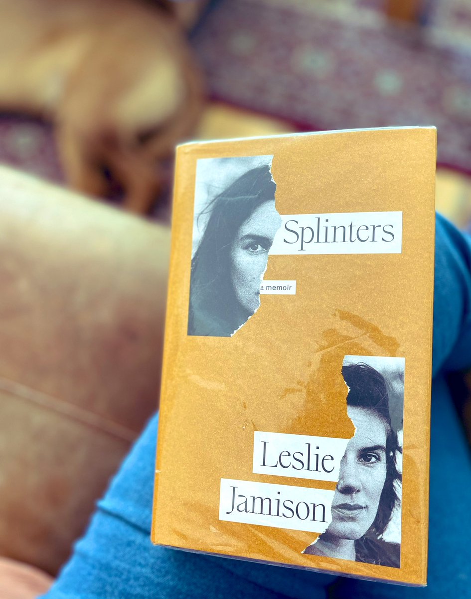 Bank Holiday going very nicely thank you for asking. For anyone who loves reading about motherhood, marriage and art, I really recommend #Splinters by @lsjamison because it’s brilliant quite frankly. Thank you to @Bucks_Libraries for sourcing my copy.