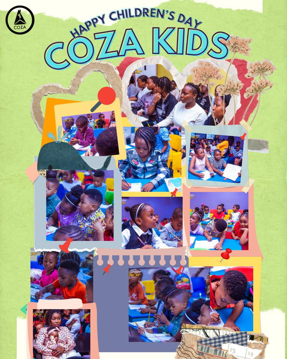 cozaglobal's tweet photo. Our Children are taught of the Lord and great is their peace. We are excited to celebrate every COZA Kid; the Takeover Generation and every child on planet Earth.
We want you to know that we really love and celebrate you!
#happychildrensday #takeovergeneration #cozakids #coza https://t.co/5JdUqvjwPw