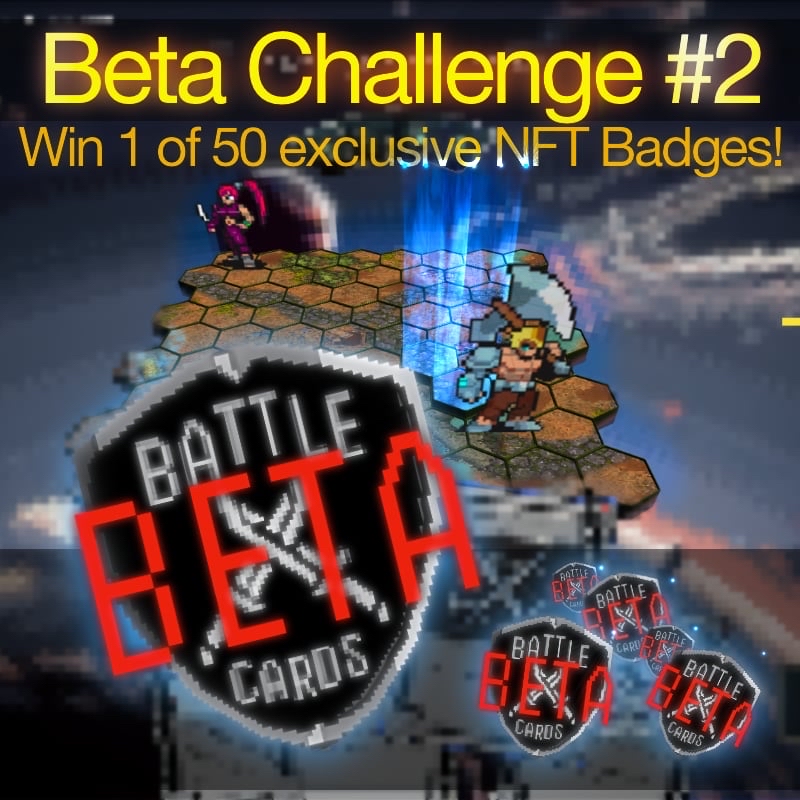 Calling all <a href="/battlecardson/">Battle Cards Online</a> Beta Testers! 

Finish 3 duels on battlecards.online and you could win 1 of 50 "BCO OG Beta Hero" Badges. These exclusive NFTs are limited edition - don't miss out! 🎮 

#RadixDLT #XRD #RunsOnRadix #Web3Gaming #Web3 #BCO #RadiPux #PUX #TCG
