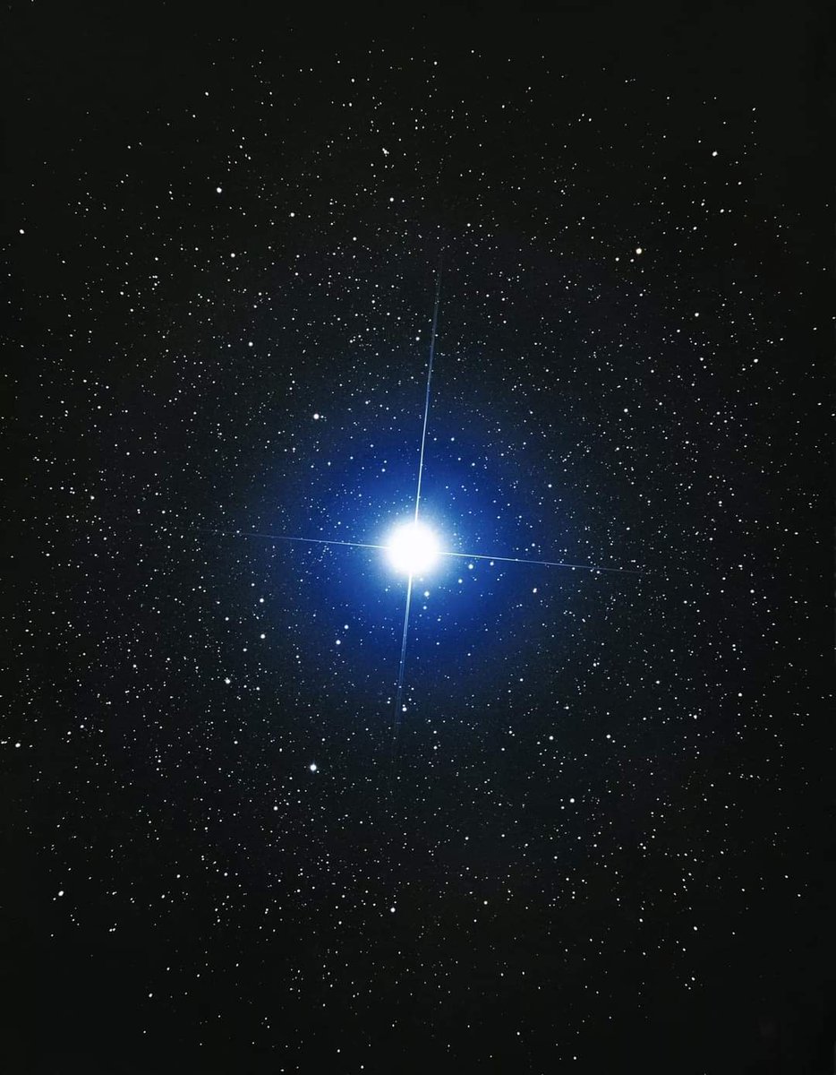 Sirius, the brightest star in the night sky. #astronomy #Astrophotography