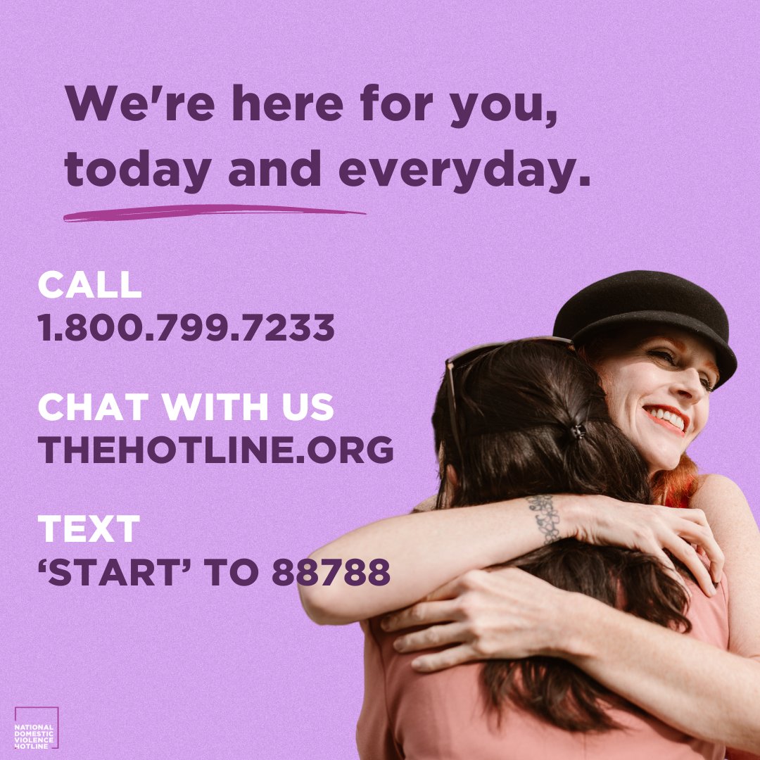 EVERYONE deserves healthy relationships. If you have questions about your relationship, we are here for you - 24 hours a day, 7 days a week, 365 days a year. Click the link in our bio for help. Remember, you are not alone.