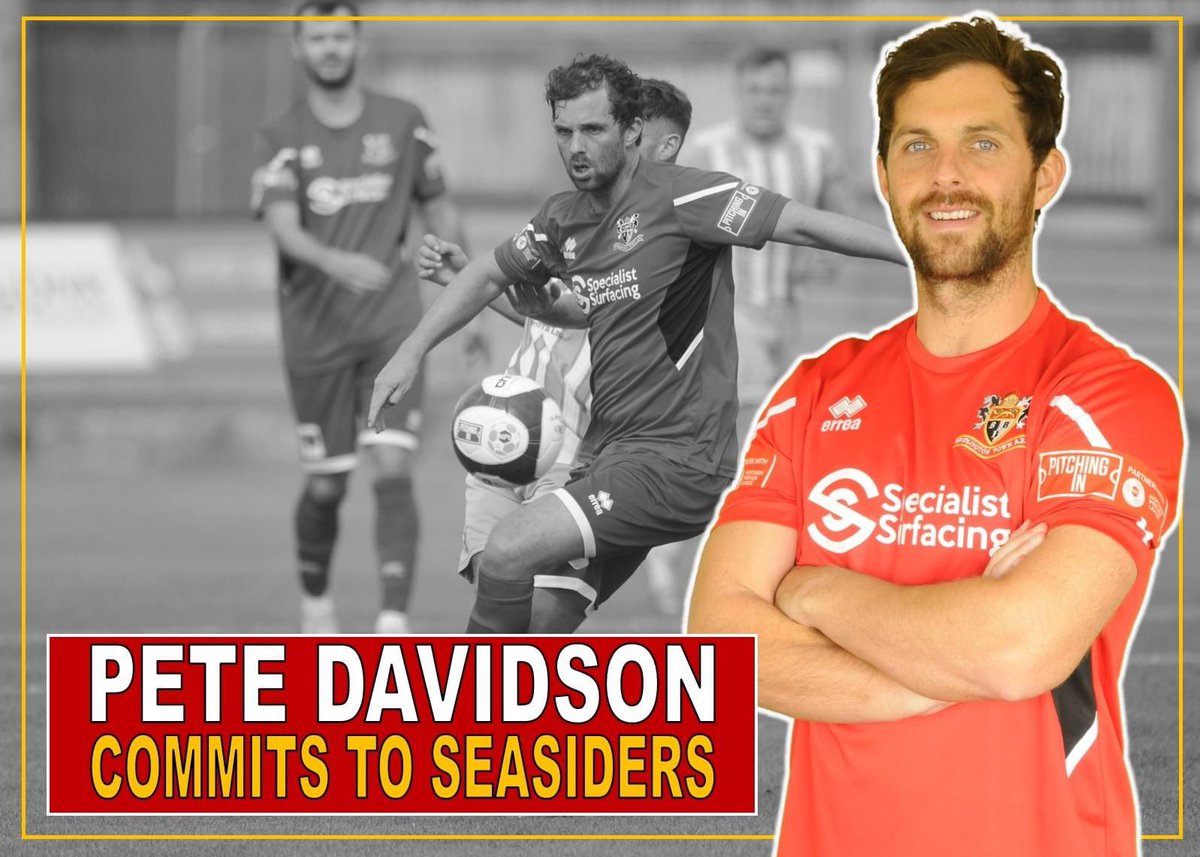 We are pleased to announce that Pete Davidson has committed to the club for the 2024/25 season.