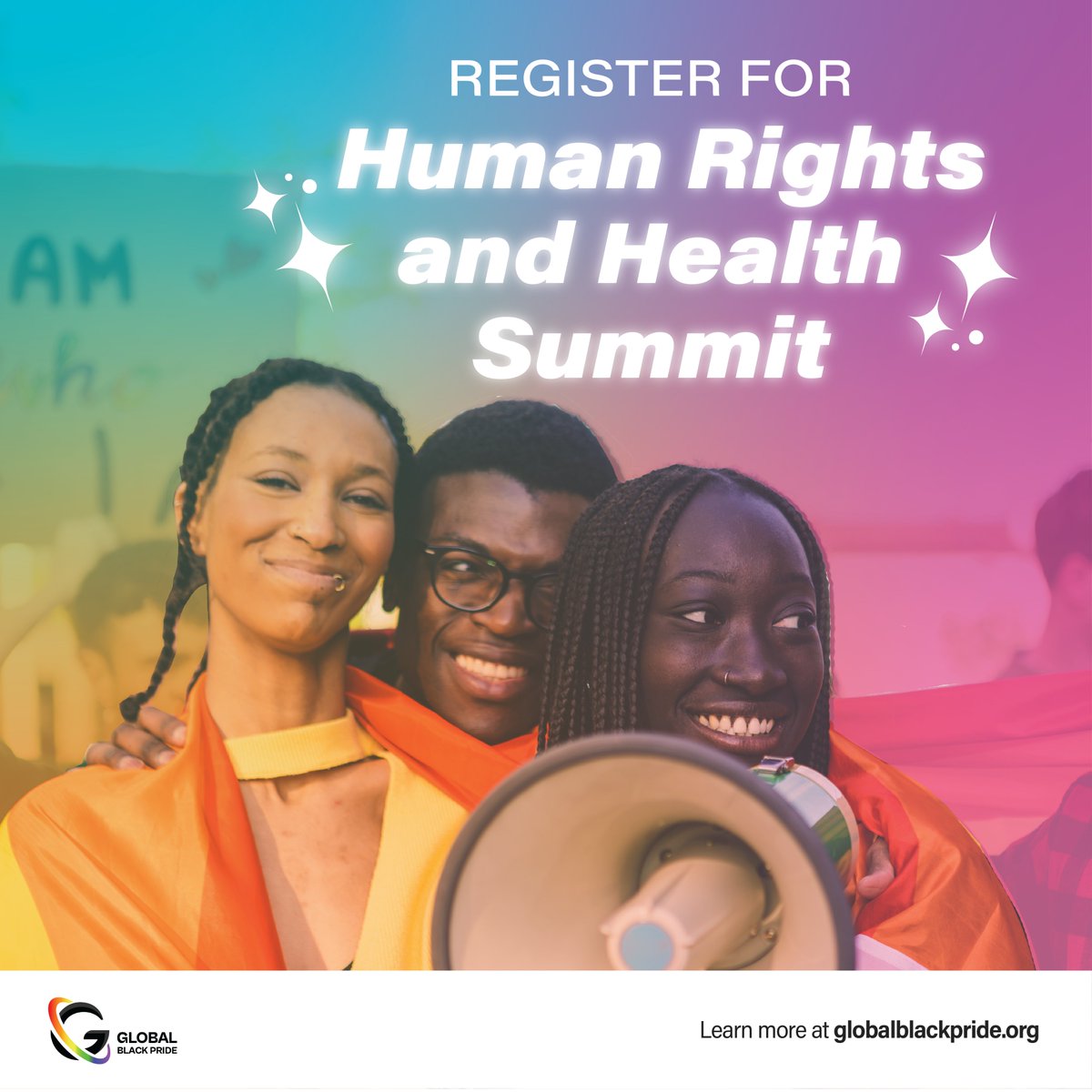 REGISTRATION is NOW OPEN for the Human Rights Conference and Health Summit at the 2024 @GlobalBlakPride in Atlanta! bit.ly/4bAEhaq #GlobalBlackPride #GlobalBlackPride2024