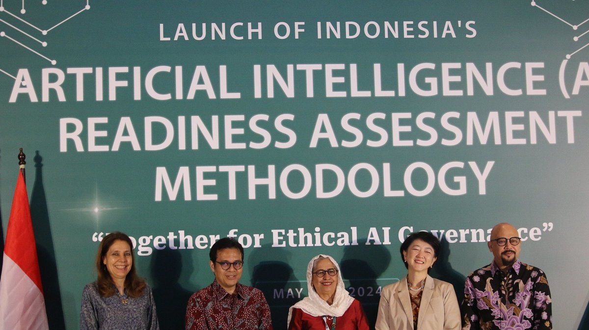 The partnership between @kemkominfo, @unescojakarta, and @ITU is pivotal for advancing AI governance and #digital inclusivity. By setting ethical standards and boosting digital literacy, they're closing the capacity gap and marking a milestone in tech governance. #DigitalFuture