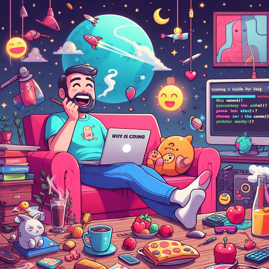 emmylemk9's tweet image. 🎉👾 Wrapping up the hilarious journey of coding and dating! Remember, bugs are like those awkward silences—annoying but conquerable. Keep coding, stay curious, and enjoy the adventure! ❤️🚀 #codingislove #happycoding
Feel free to share this with your fellow coders! 😊🌟
