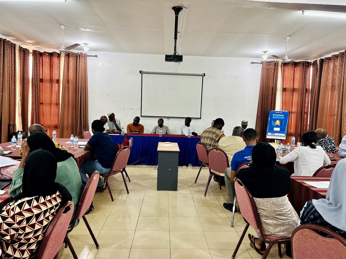 We are validating the National Nutrition Investment Plan 2024-2030 supported by <a href="/UNICEFGambia/">UNICEF The Gambia</a> . It aims to improve nutrition for all, focusing on children and women. Investing in nutrition builds a healthier workforce, driving long-term economic and social growth. #Nutrition