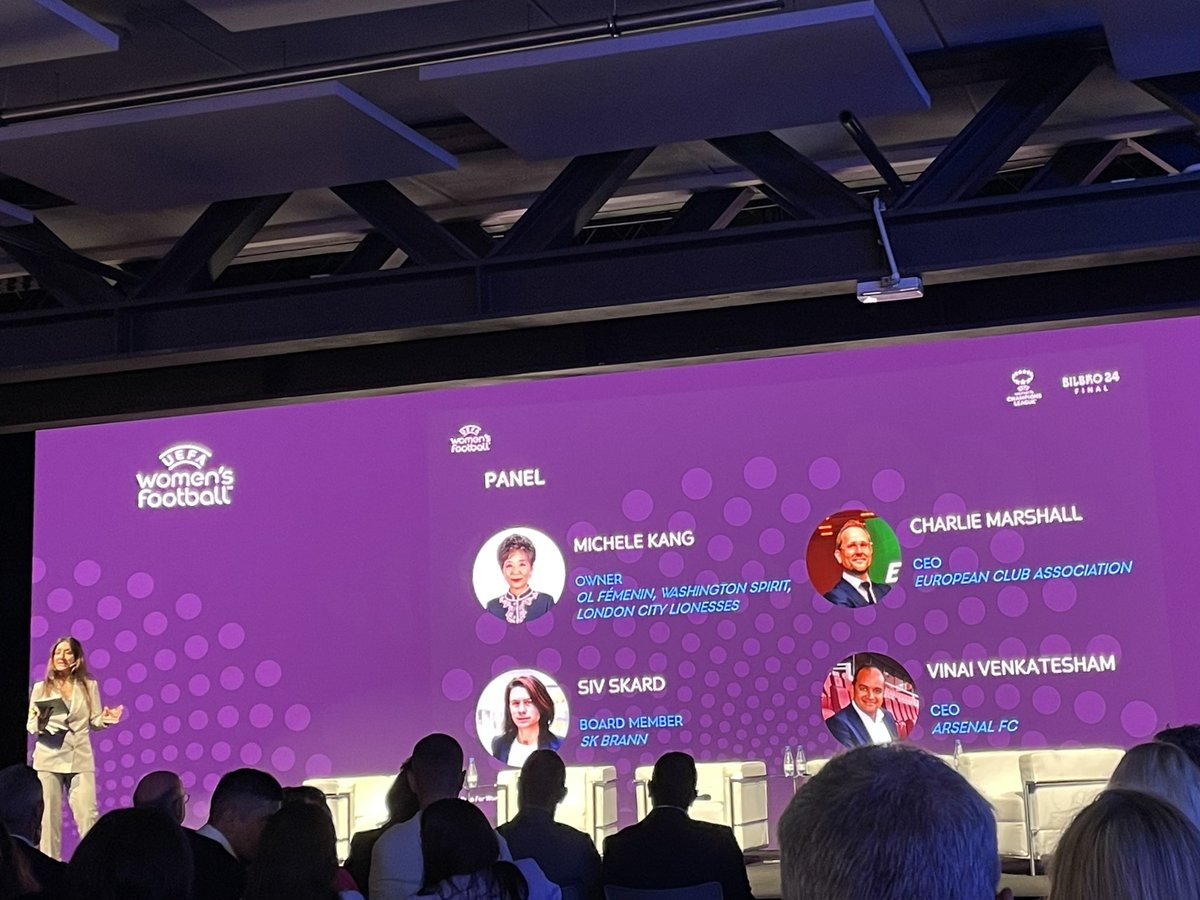 'The business case for women’s football' (<a href="/UEFA/">UEFA</a>)

Gran experiencia en Bilbao. Contenta por ver y compartir tiempo con muchos compañeros