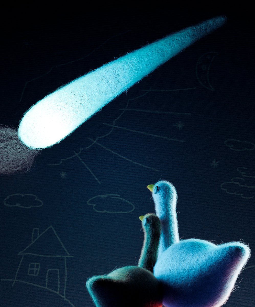 Took the Sunday to create a wholesome little artwork and also trying out <a href="/DoubleGum_/">Rahul Parihar</a> Woolly addon. 
cozy stuff #b3d
