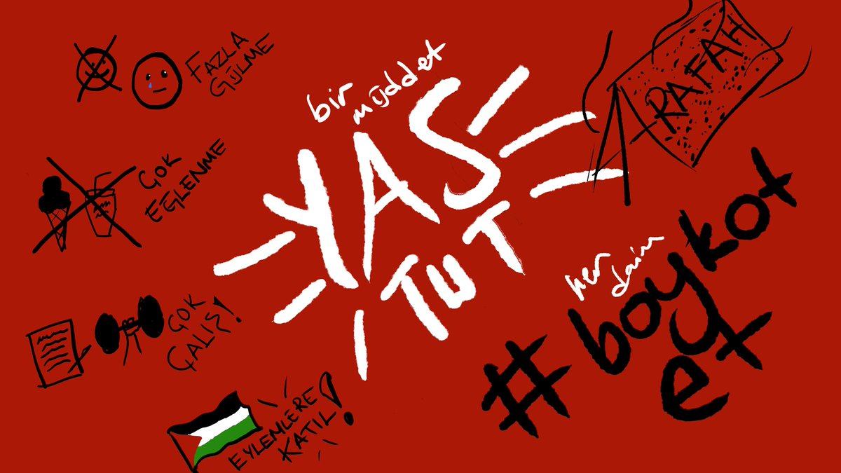 bir müddet yas tut
#RafahOnFire