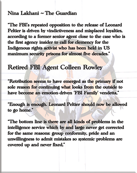 ENOUGH IS ENOUGH. The FBI are not those shiny people you see on television. They have made this man pay for their crimes for almost 50 years, and it must stop. NOW. #FreeLeonardPeltier 
freeleonardpeltiernow.org