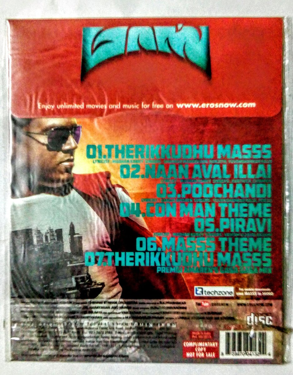 #9YearsForMassuEngiraMasalamani

#VenkatPrabhu marked new genre to his Filmography with this Horror Action comedy film.

#MaasuEngiraMasalamani #Mass Audiocd @ErosNowSouth 

@thisisysr and @MusicThaman musical

@Suriya_offl @NayantharaU @pranitasubhash @vp_offl @StudioGreen2